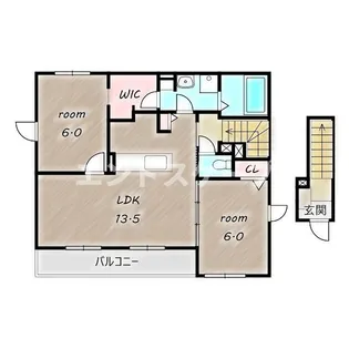 グレイス Ⅱ【2階】の間取り