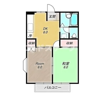 エンゼル【103号室】の間取り