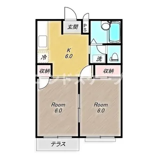 スノードロップ【2階】の間取り