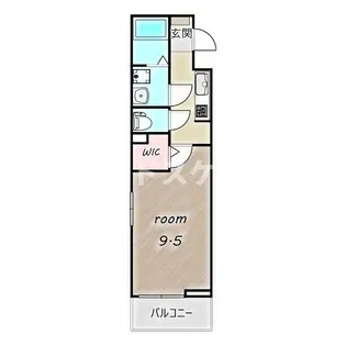 スバル【2階】の間取り