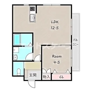 MAISON DE GEO【2階】の間取り
