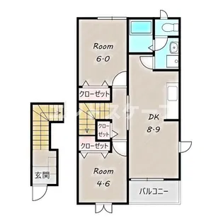 Villa MK【2階】の間取り