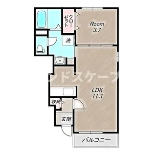 エアリーⅠ【1階】の間取り