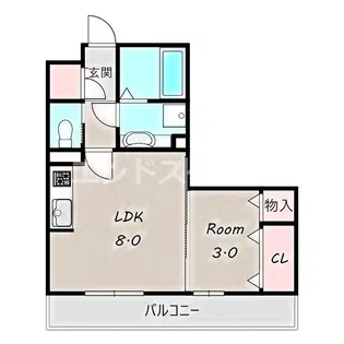 サンボナール新前橋【3階】の間取り
