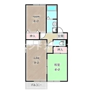 プレミエールA【2階】の間取り