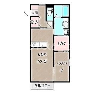 ハイグレードみずほ野【2階】の間取り