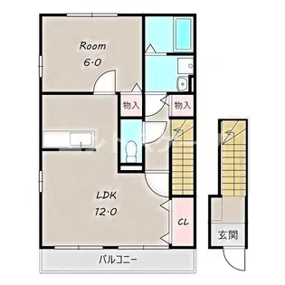 カギロイ・ノーラ【2階】の間取り
