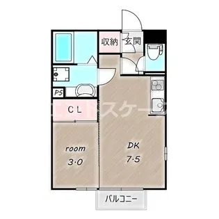 エトワール【2階】の間取り