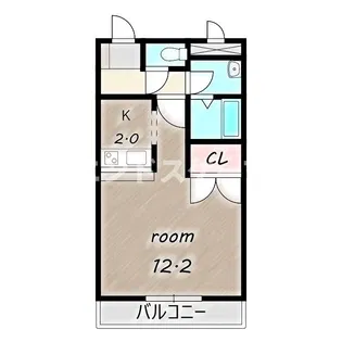 ベルヴェール【2階】の間取り
