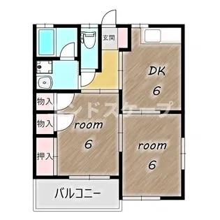 ヴィレッジボレロ【1階】の間取り