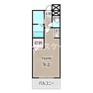 グロウステイト E【1階】の間取り