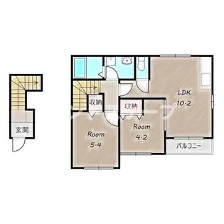 ソフィア【2階】の間取り