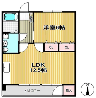 第一伊藤ビル【4階】の間取り