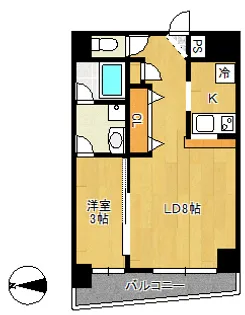 バリューⅢ【2階】の間取り