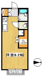 サンキャッスル・16【5階】の間取り
