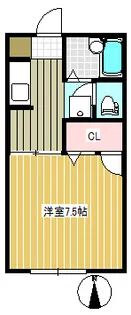 メモリースクエア【2階】の間取り
