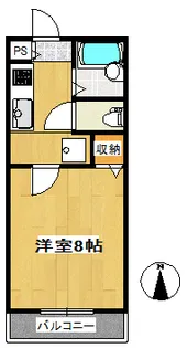 サンパーク・14【1101号室】の間取り