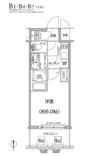 エスリード新大阪グランゲートサウス【905号室】の間取り