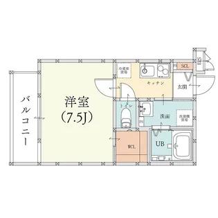 REGIES柴原阪大前II【3階】の間取り