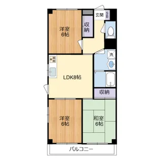 メゾン雅【3階】の間取り