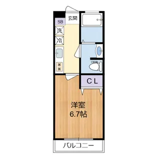 NK Heim【2階】の間取り