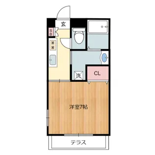 フローレンス・K【101号室】の間取り