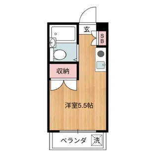 富士見ハイツⅠ【301号室】の間取り