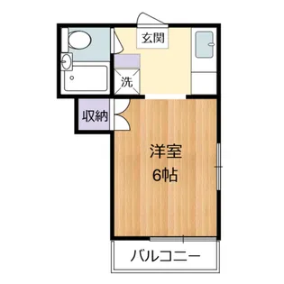 パールハイツ【2階】の間取り
