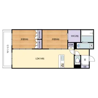 M’s Court 国分寺【3階】の間取り