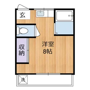 ヴィラ・AMIN【201号室】の間取り