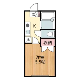 パークプレイス【1階】の間取り