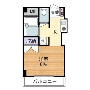 東京都小金井市東町4丁目【マンション】の間取り