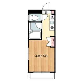 富士見ハイツⅡ【302号室】の間取り