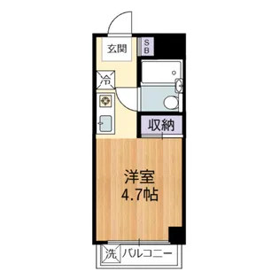 富士見ハイツⅠ【2階】の間取り