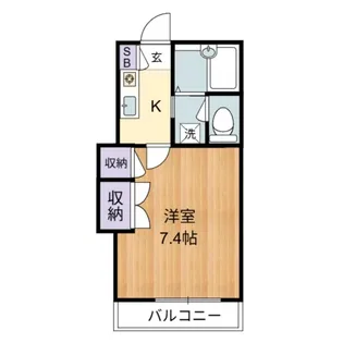 東京都小金井市本町2丁目【マンション】の間取り