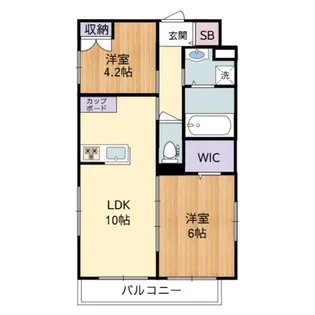 Season’s Villa【103号室】の間取り