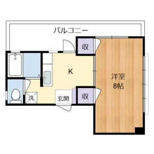 健生ビル【503号室】の間取り
