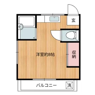 ヴィラ・AMIN【2階】の間取り