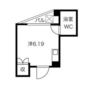ビラカレッジ6【4階】の間取り