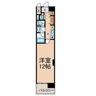 CASA+α名駅南【6階】の間取り