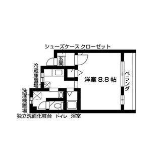 クリビアちくさB棟【5階】の間取り