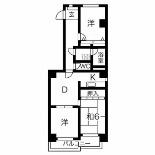 メゾン・ド・ラステア【501号室】の間取り