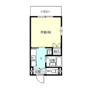 メゾンミレー【3階】の間取り