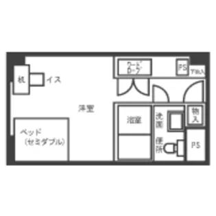 ドーミー代官町【3階】の間取り