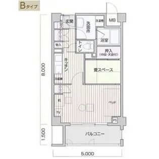 メイビル覚王山【320号室】の間取り