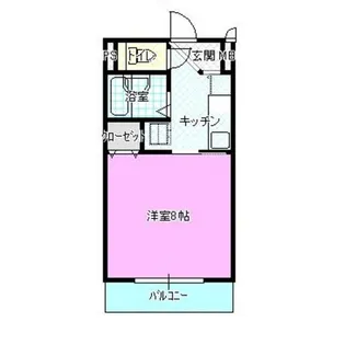 フレア【2階】の間取り