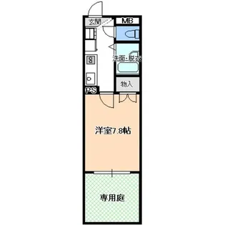 ベルハウス【00102号室】の間取り