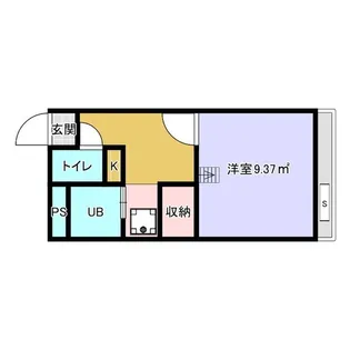 カノン【101号室】の間取り