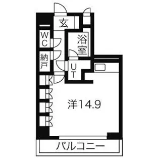 アーデン春岡【405号室】の間取り