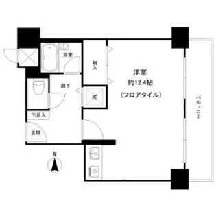 池下510ビル【1010号室】の間取り